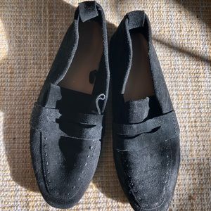 ZARA BLACK LOAFERS EU 38